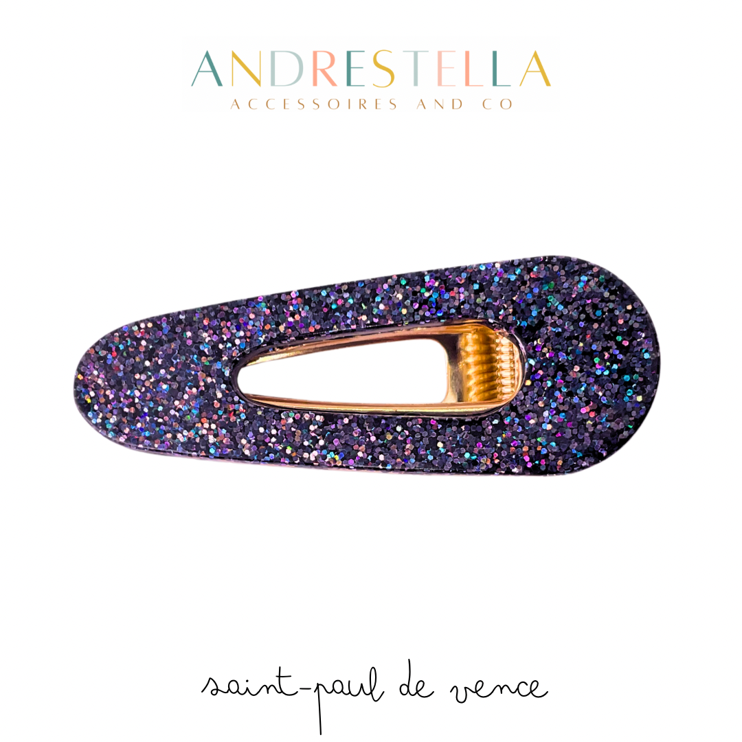 BARRETTE RÉSINE GALAXY